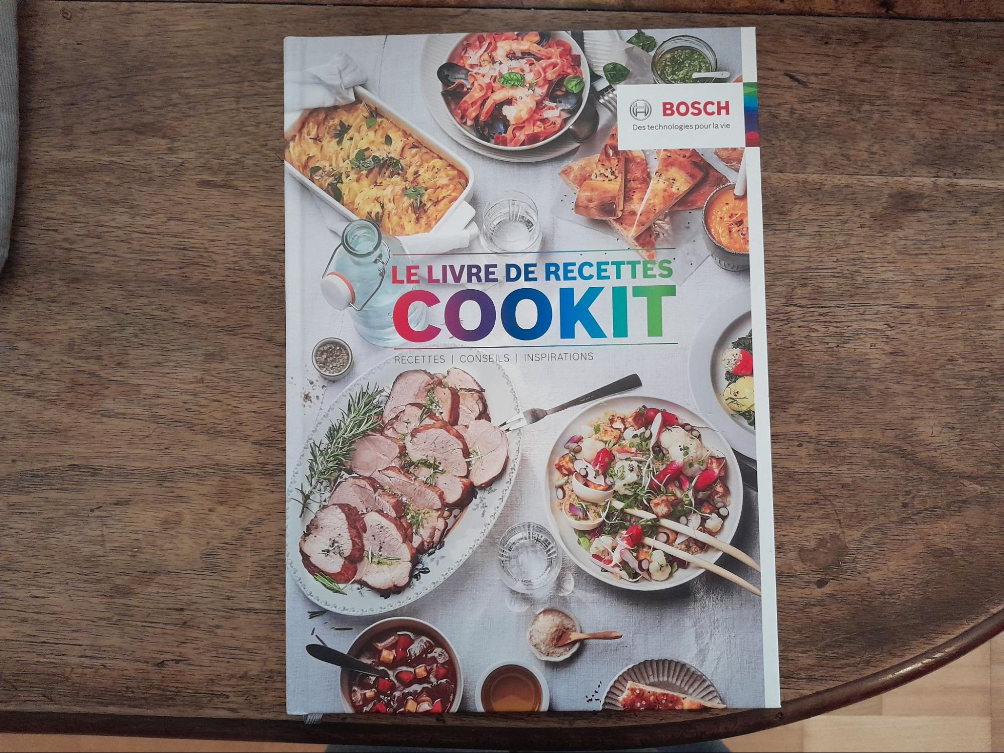 Bosch Cookit livre de recettes